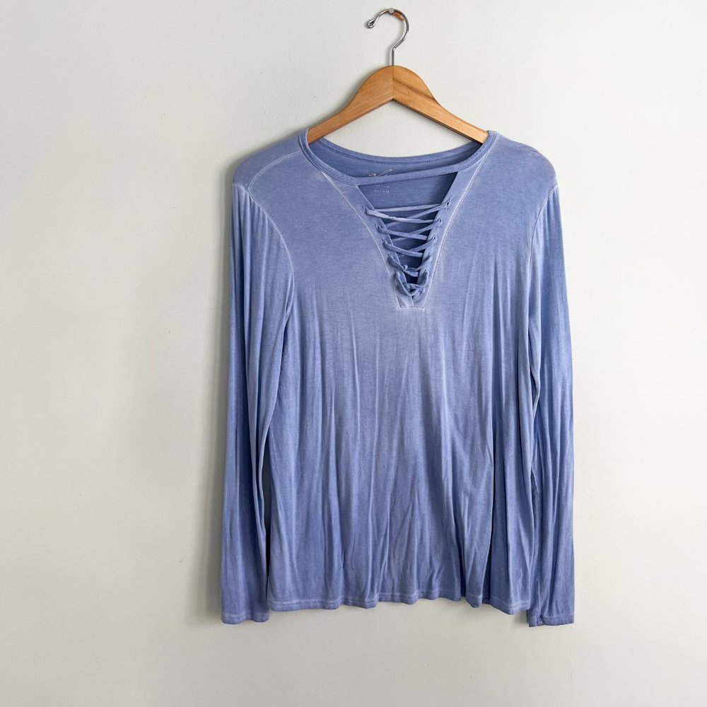 Alya Boutique Brand Flowy Long-Sleeve Top